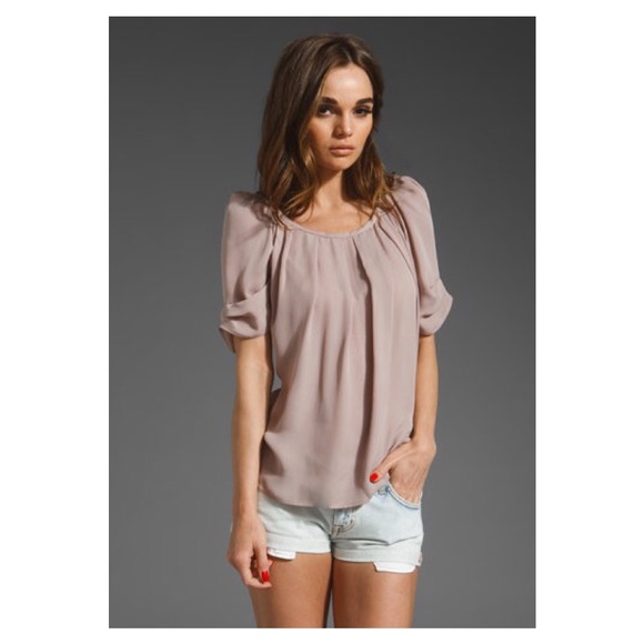 Joie Tops - Joie Blush Pink Eleanor Blouse